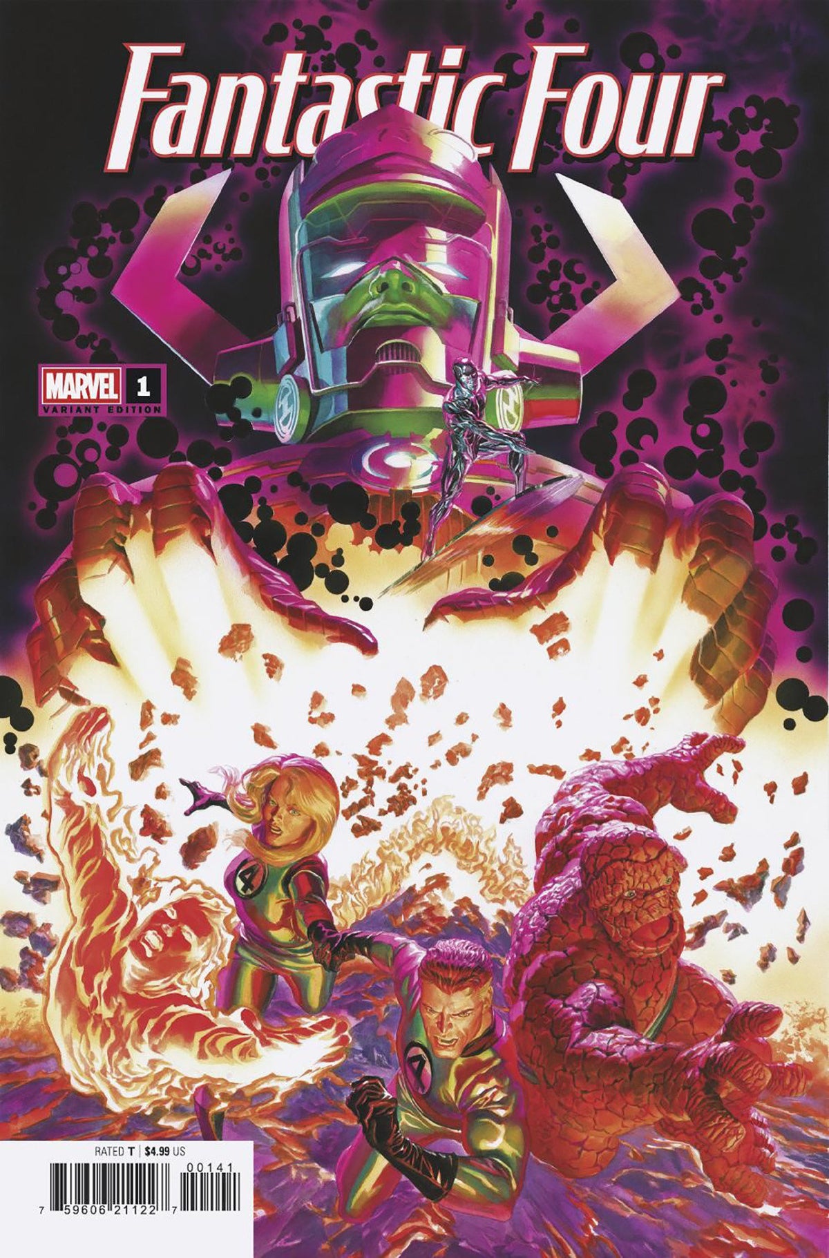 Stock Photo of Fantastic Four #1 Alex Ross Variant Marvel Comics Comics sold by Stronghold Collectibles of Acadiana Lafayette, LA