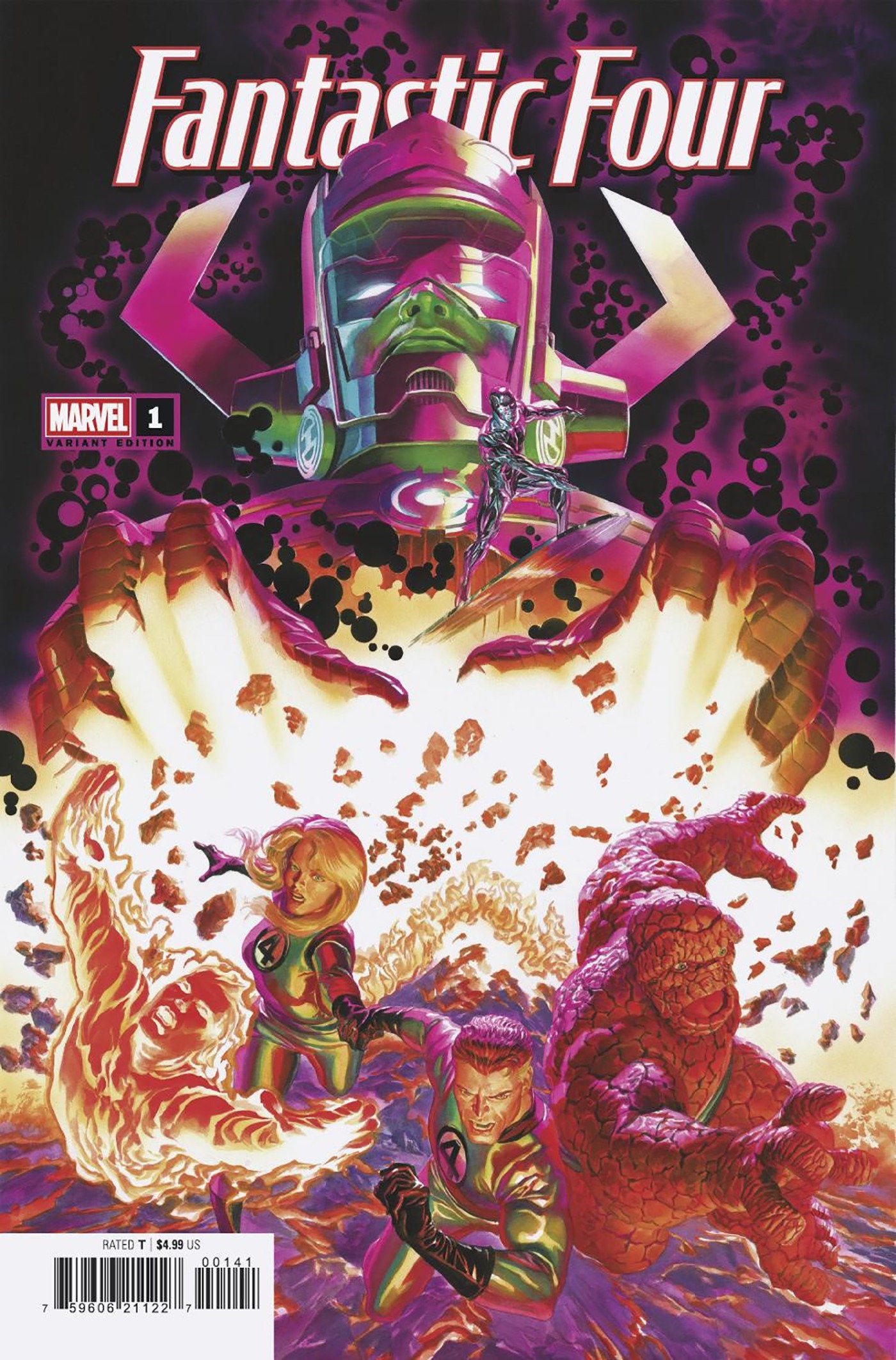 Stock Photo of Fantastic Four #1 Alex Ross Variant Marvel Comics Comics sold by Stronghold Collectibles of Acadiana Lafayette, LA