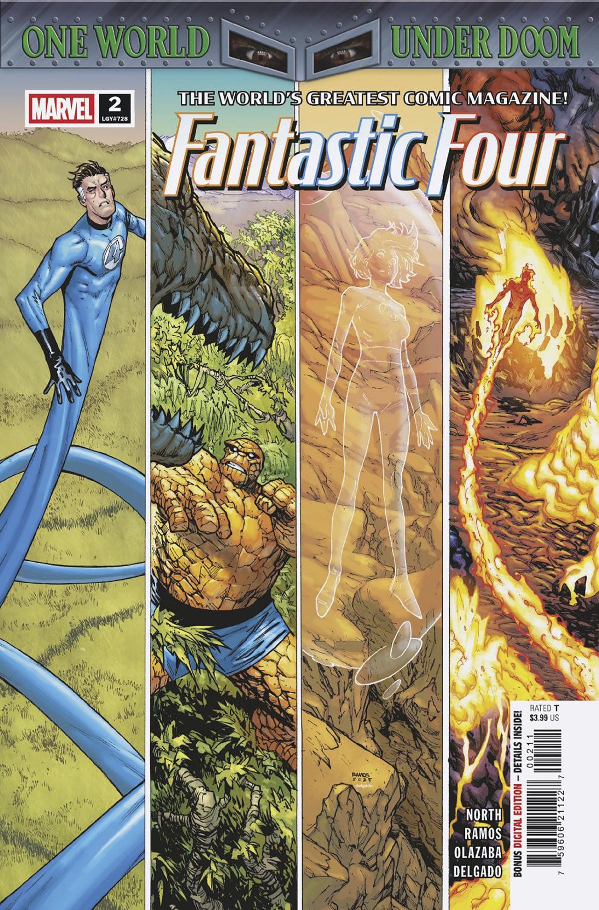 Stock Photo of Fantastic Four #2 Marvel Comics Comics sold by Stronghold Collectibles of Acadiana Lafayette, LA