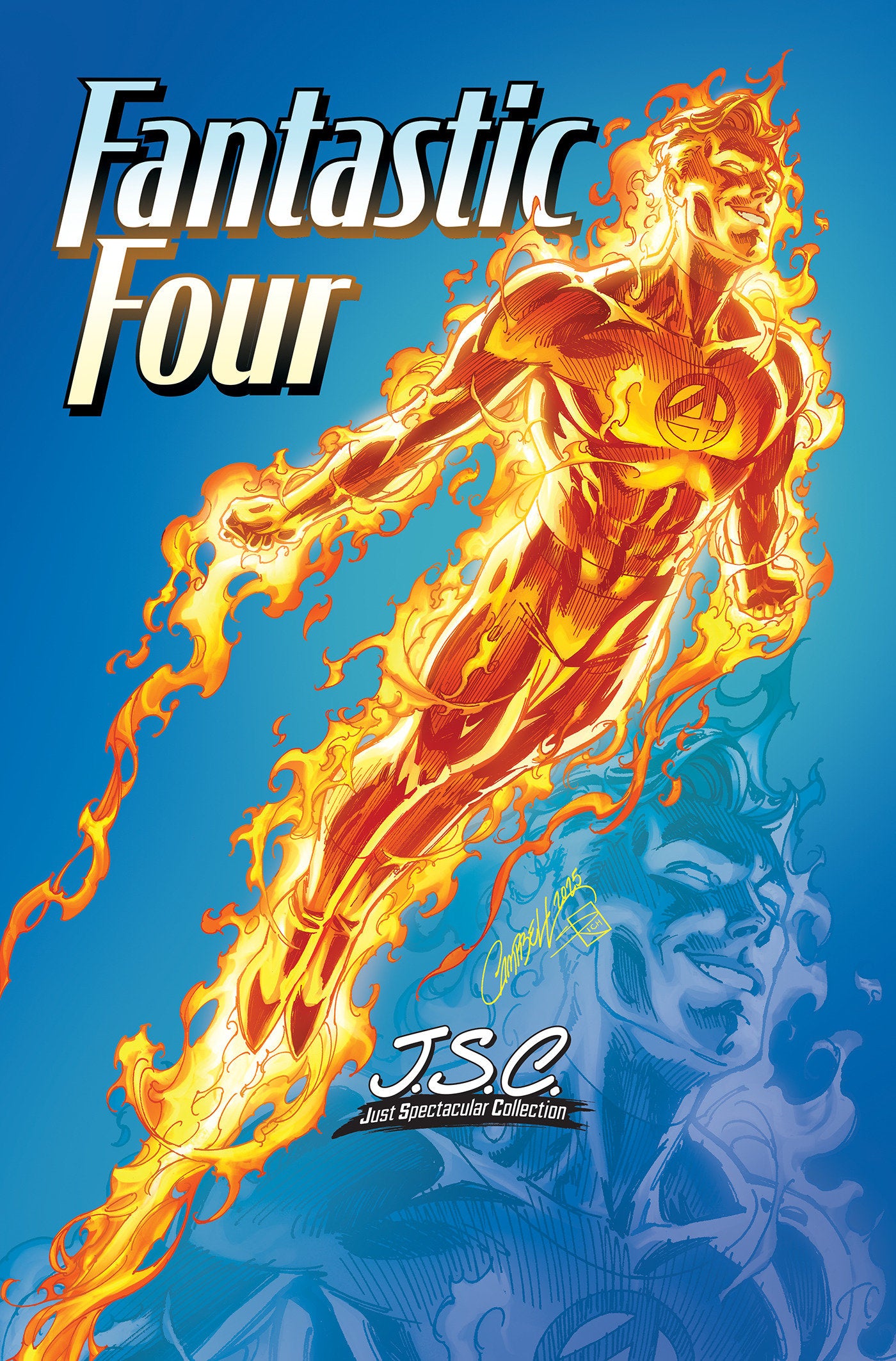 Stock Photo of Fantastic Four #2 J. Scott Campbell Just Spectacular Collection Variant Marvel Comics Comics sold by Stronghold Collectibles of Acadiana Lafayette, LA