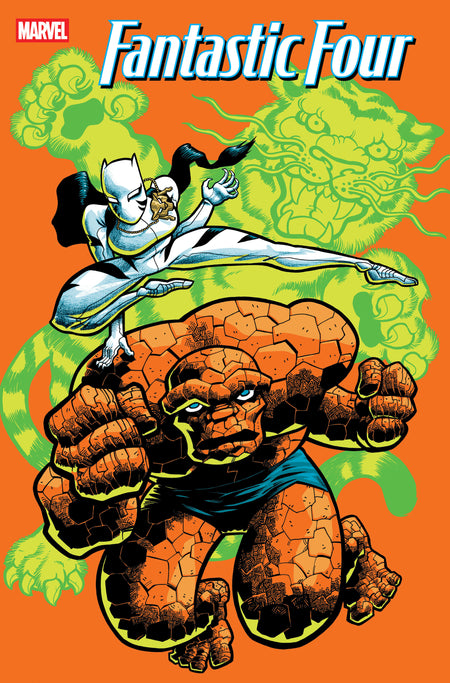 Stock Photo of Fantastic Four #4 J. Gonzo White Tiger Team Up Variant Marvel Comics Comics sold by Stronghold Collectibles of Acadiana Lafayette, LA