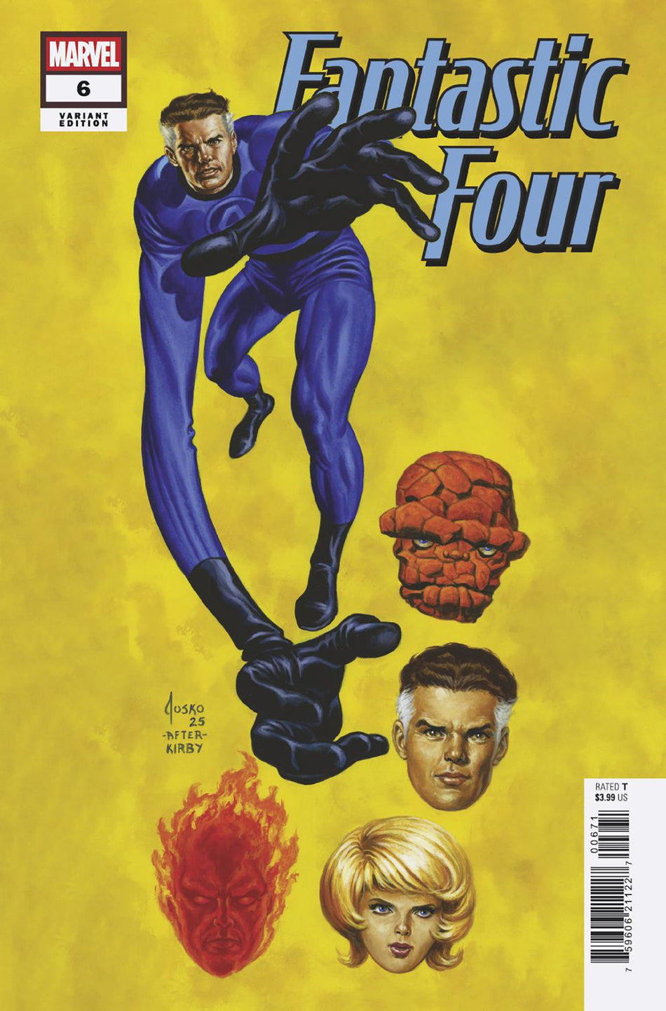 Stock Photo of  Fantastic Four #6 Joe Jusko Variant Marvel Comics Comics sold by Stronghold Collectibles of Acadiana Lafayette, LA