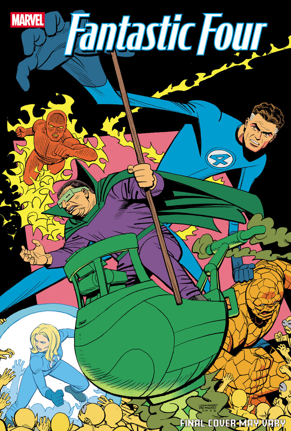Stock Photo of  Fantastic Four #7 Leonardo Romero Variant Marvel Comics Comics sold by Stronghold Collectibles of Acadiana Lafayette, LA