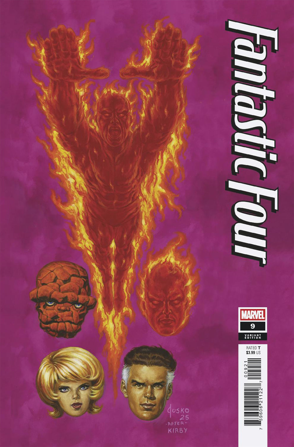 Stock Photo of  Fantastic Four #9 Joe Jusko Variant Marvel Comics Comics sold by Stronghold Collectibles of Acadiana Lafayette, LA