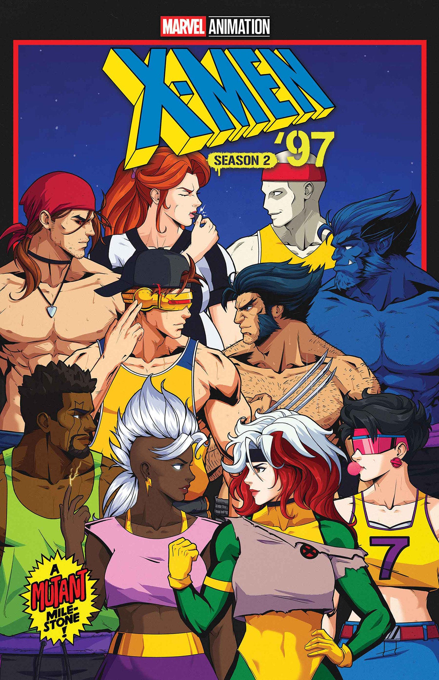 Stock Photo of  X-Men '97: Season Two #1 Jhony Caballero 1:25 Variant Marvel Comics Comics sold by Stronghold Collectibles of Acadiana Lafayette, LA