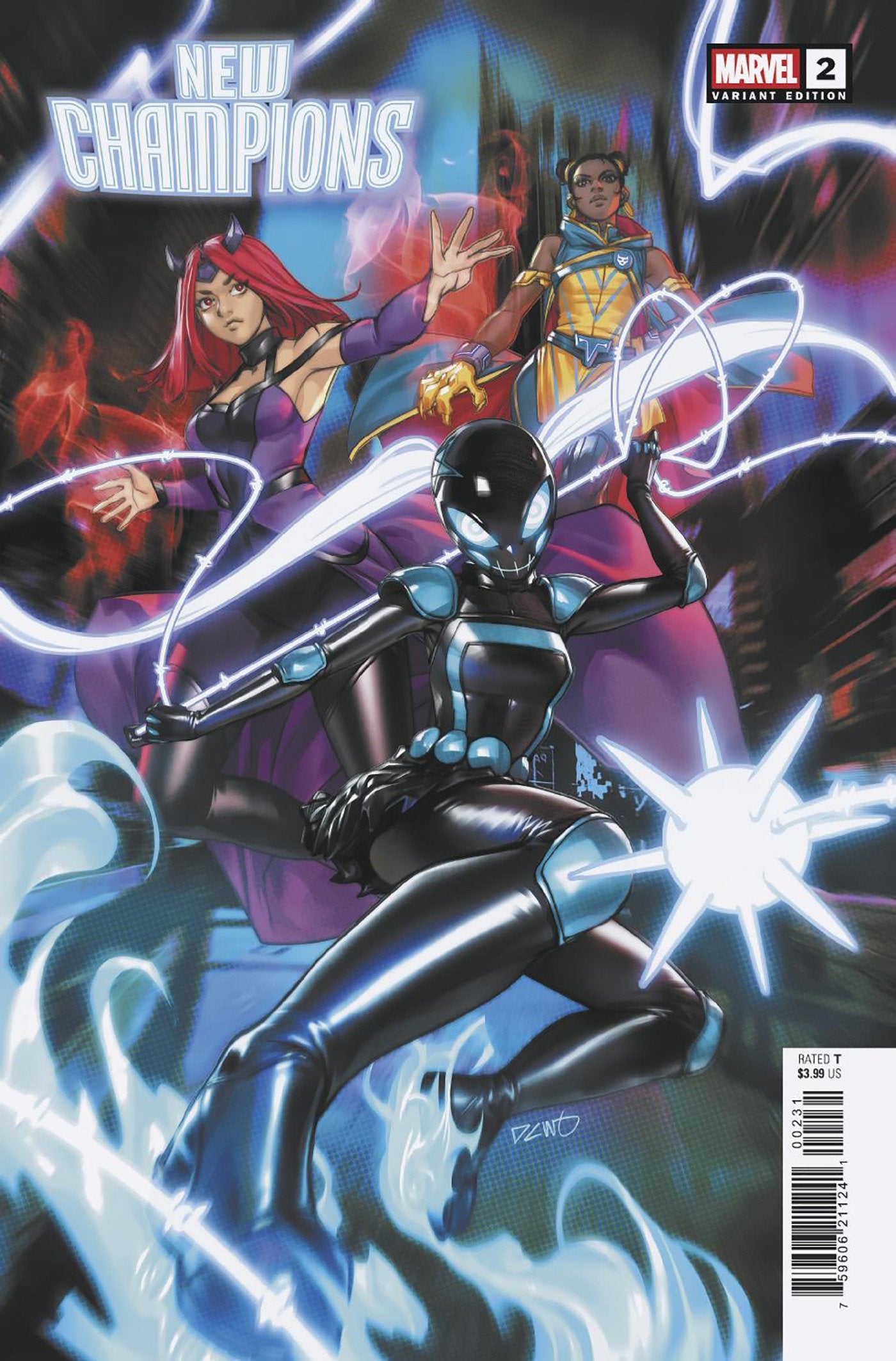 Stock Photo of New Champions #2 Derrick Chew Variant Marvel Comics Comics sold by Stronghold Collectibles of Acadiana Lafayette, LA