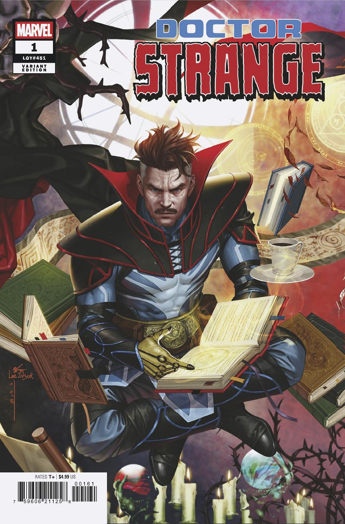 Stock Photo of  Doctor Strange #1 Inhyuk Lee 3 Part Connecting Magic Variant A Marvel Comics Comics sold by Stronghold Collectibles of Acadiana Lafayette, LA