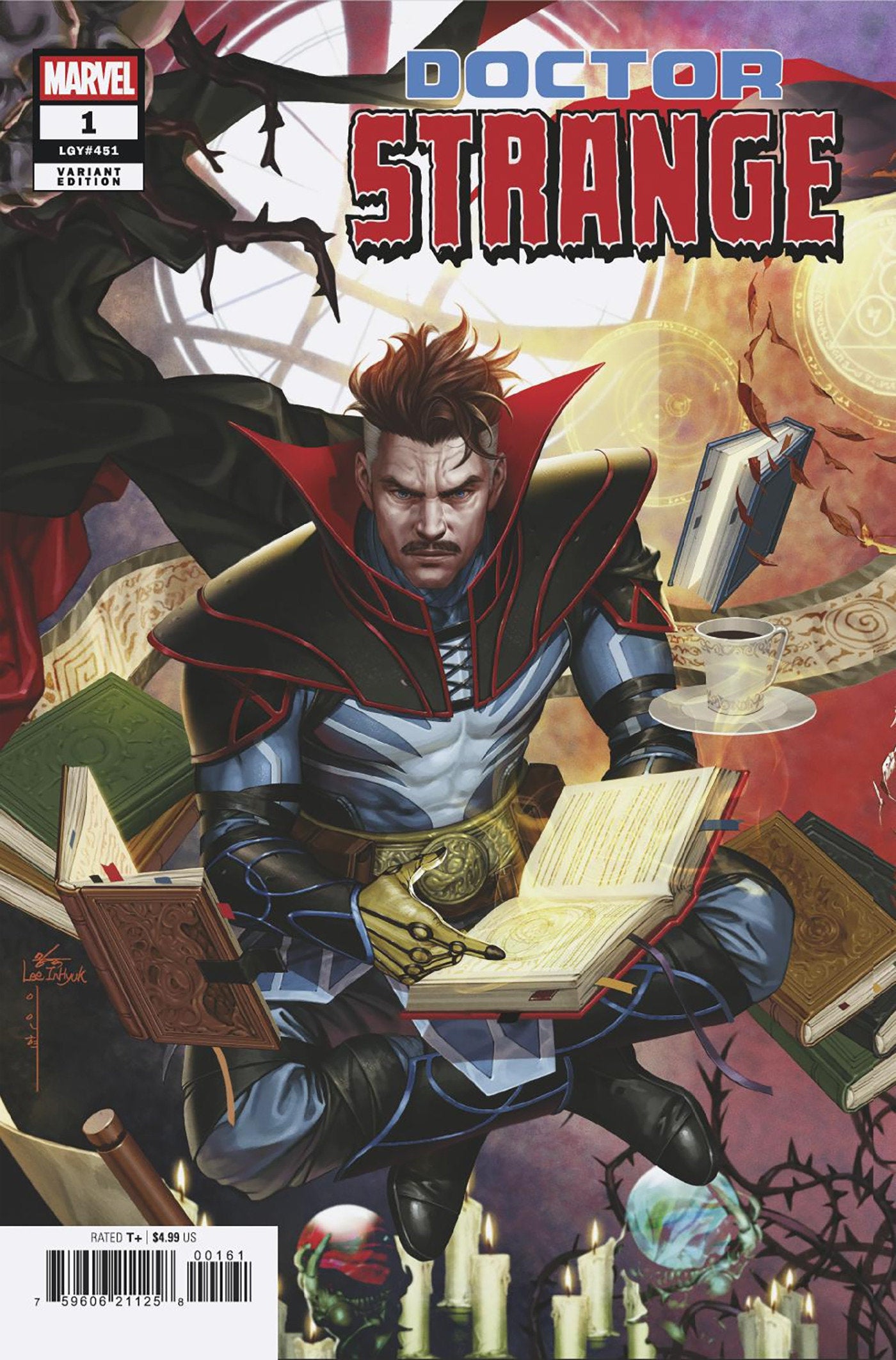Stock Photo of  Doctor Strange #1 Inhyuk Lee 3 Part Connecting Magic Variant A Marvel Comics Comics sold by Stronghold Collectibles of Acadiana Lafayette, LA