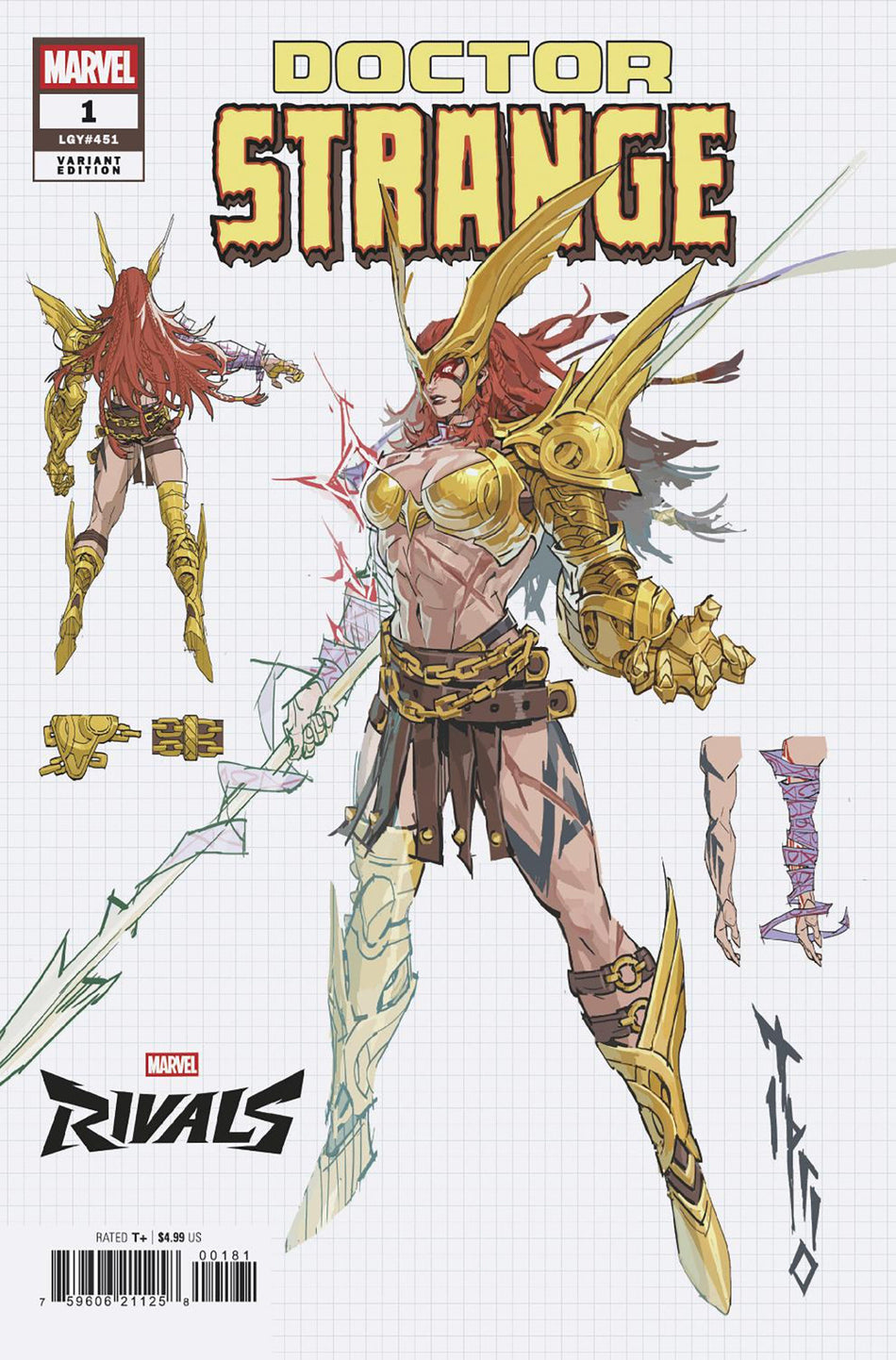 Stock Photo of  Doctor Strange #1 Netease Games Marvel Rivals Variant Marvel Comics Comics sold by Stronghold Collectibles of Acadiana Lafayette, LA