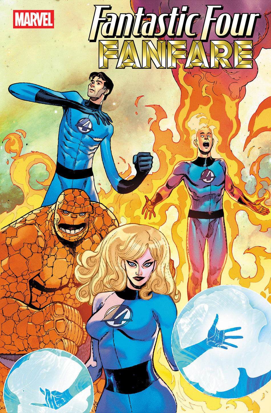 Stock Photo of Fantastic Four Fanfare #1 Sara Pichelli Foil Variant Marvel Comics Comics sold by Stronghold Collectibles of Acadiana Lafayette, LA