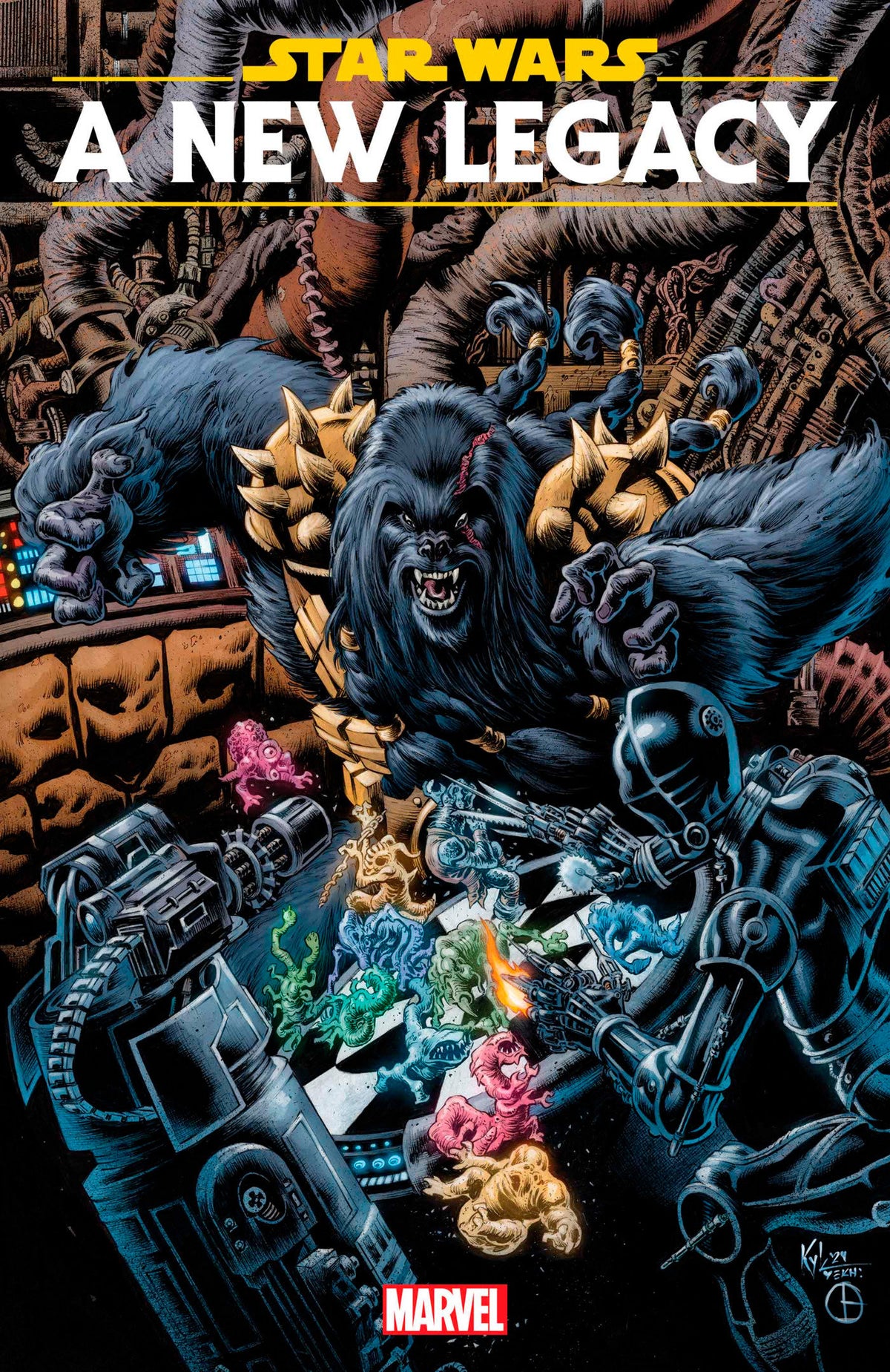 Stock Photo of Star Wars: A New Legacy #1 Kyle Hotz Variant Marvel Comics Comics sold by Stronghold Collectibles of Acadiana Lafayette, LA