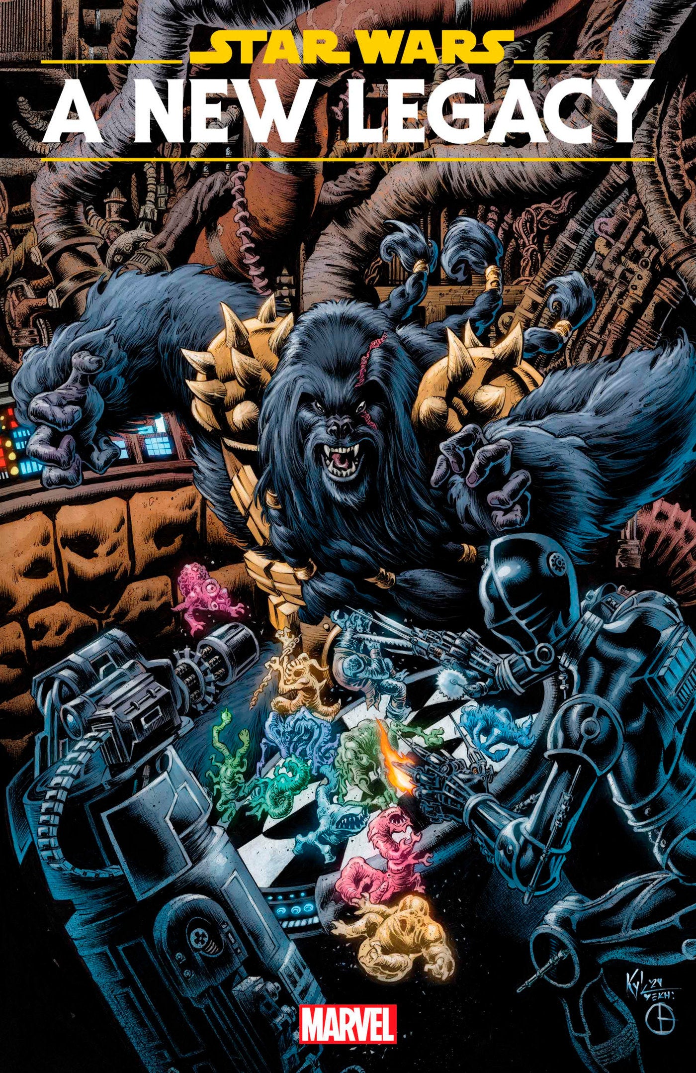 Stock Photo of Star Wars: A New Legacy #1 Kyle Hotz Variant Marvel Comics Comics sold by Stronghold Collectibles of Acadiana Lafayette, LA