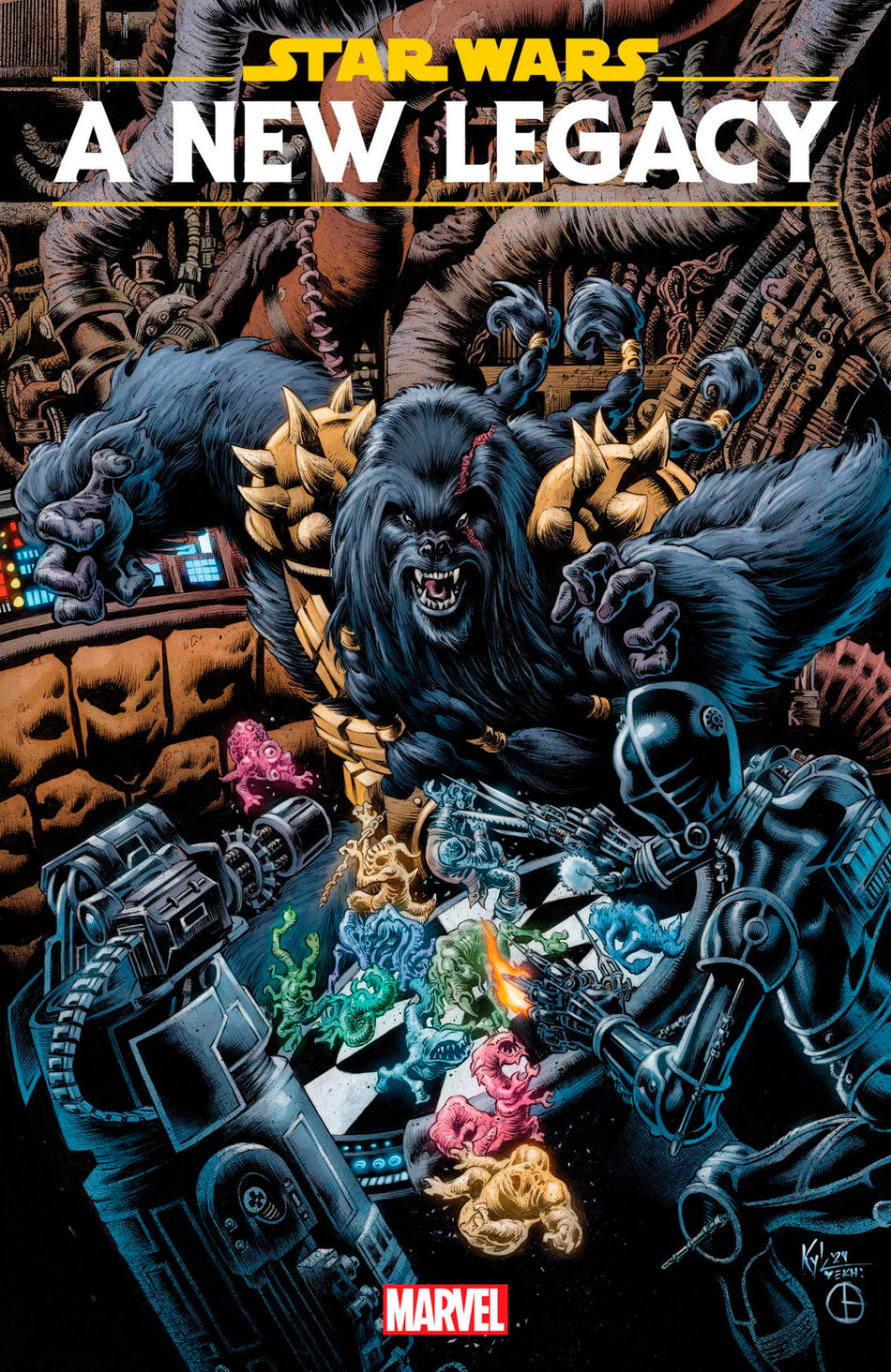 Stock Photo of Star Wars: A New Legacy #1 Kyle Hotz Variant Marvel Comics Comics sold by Stronghold Collectibles of Acadiana Lafayette, LA