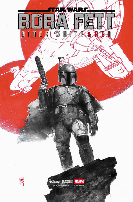 Stock Photo of Star Wars: Boba Fett   Black, White & Red #1 Marvel Comics Comics sold by Stronghold Collectibles of Acadiana Lafayette, LA