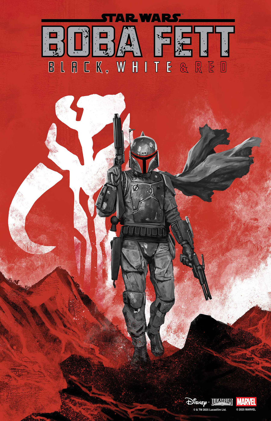 Stock Photo of Star Wars: Boba Fett  Black, White & Red #2 Skan Variant Marvel Comics Comics sold by Stronghold Collectibles of Acadiana Lafayette, LA