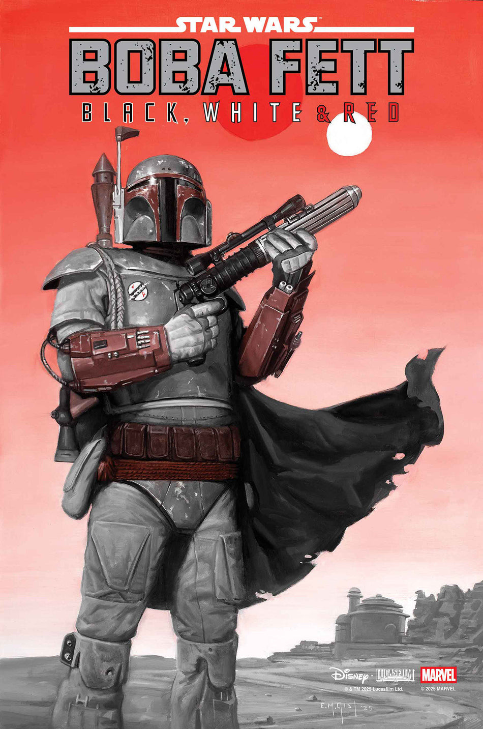 Stock Photo of  Star Wars: Boba Fett   Black, White & Red #3 Marvel Comics Comics sold by Stronghold Collectibles of Acadiana Lafayette, LA