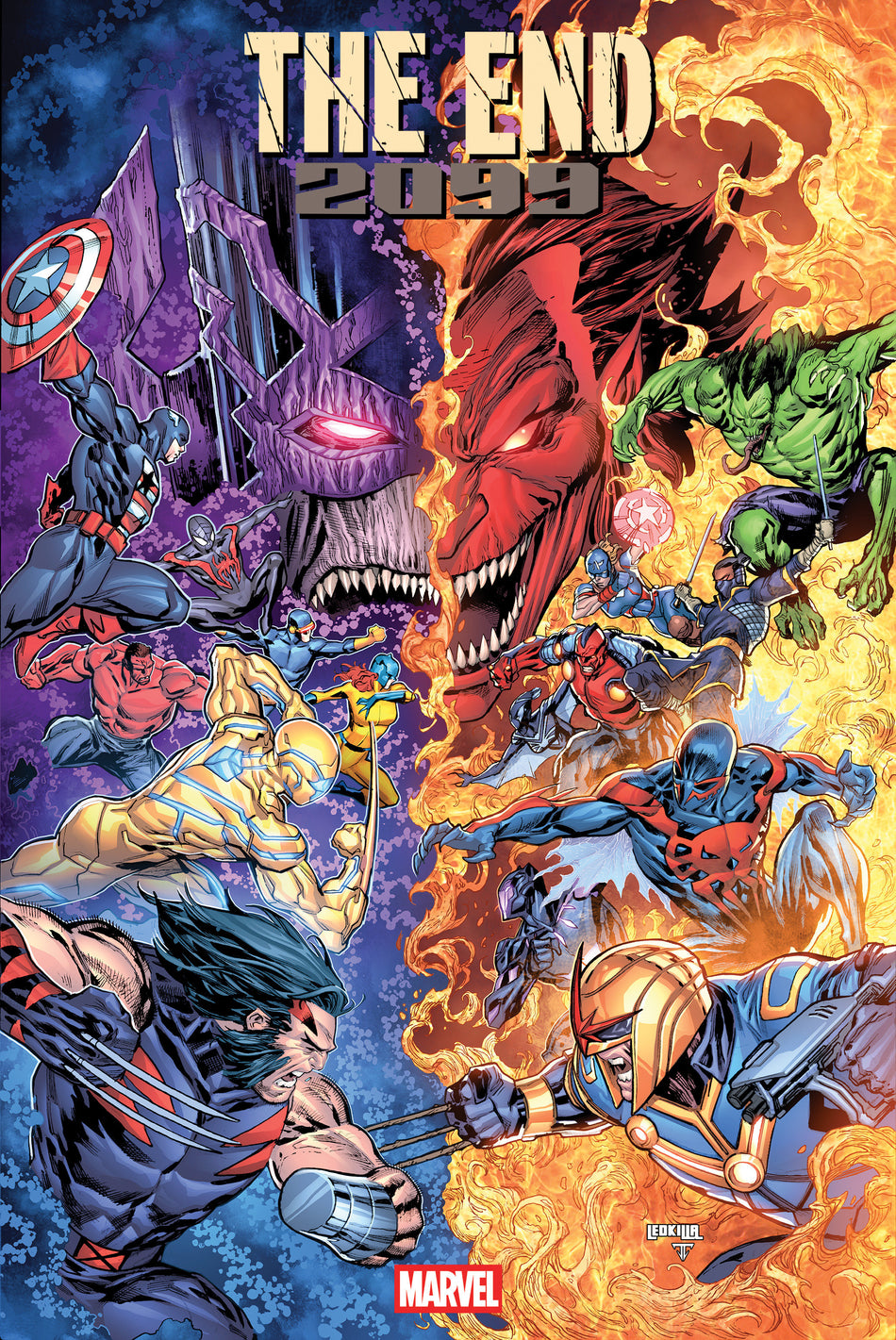 Stock Photo of  The End 2099 #1 Ken Lashley Battle Variant Marvel Comics Comics sold by Stronghold Collectibles of Acadiana Lafayette, LA