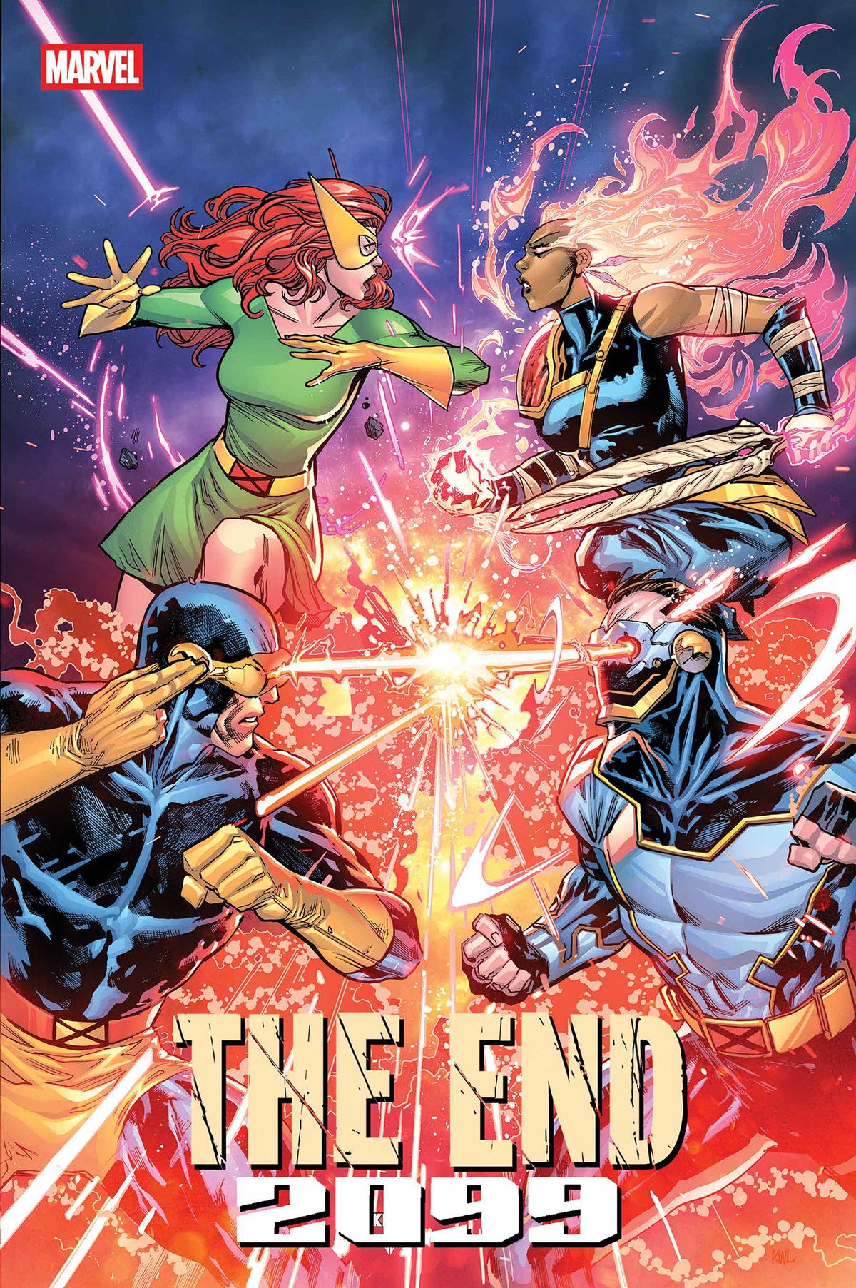Stock Photo of  The End 2099 #3 Ken Lashley Battle Variant Marvel Comics Comics sold by Stronghold Collectibles of Acadiana Lafayette, LA