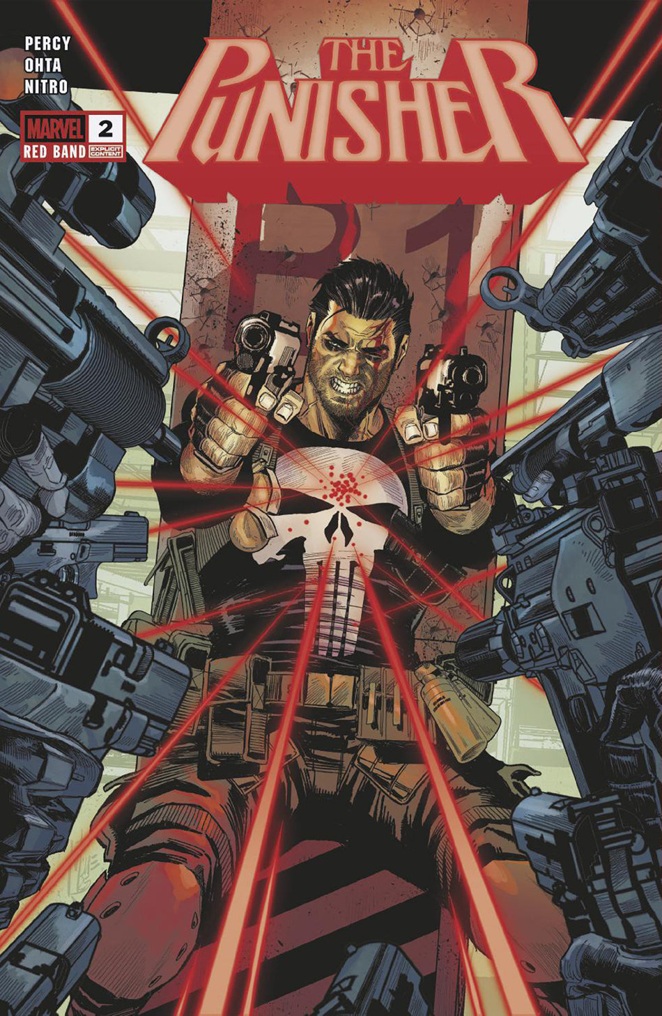 Stock Photo of  Punisher: Red Band #2 Marco Checchetto 2 Nd Printing Variant [Polybagged] Marvel Comics Comics sold by Stronghold Collectibles of Acadiana Lafayette, LA