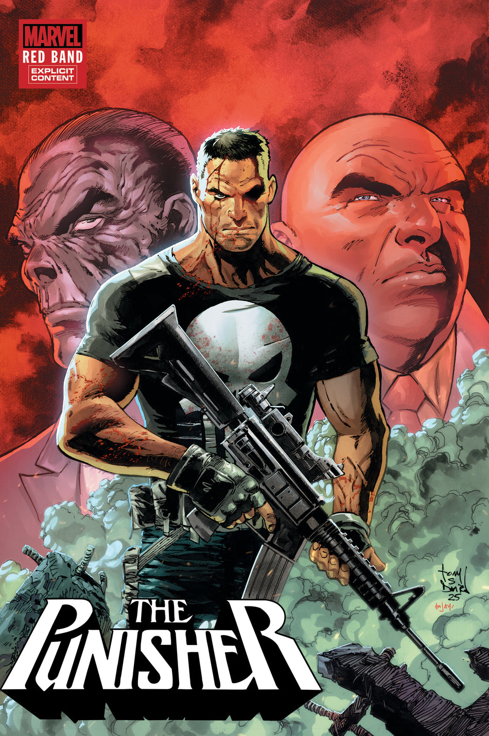 Stock Photo of  Punisher: Red Band #3 Tony Daniel Variant [Polybagged] Marvel Comics Comics sold by Stronghold Collectibles of Acadiana Lafayette, LA