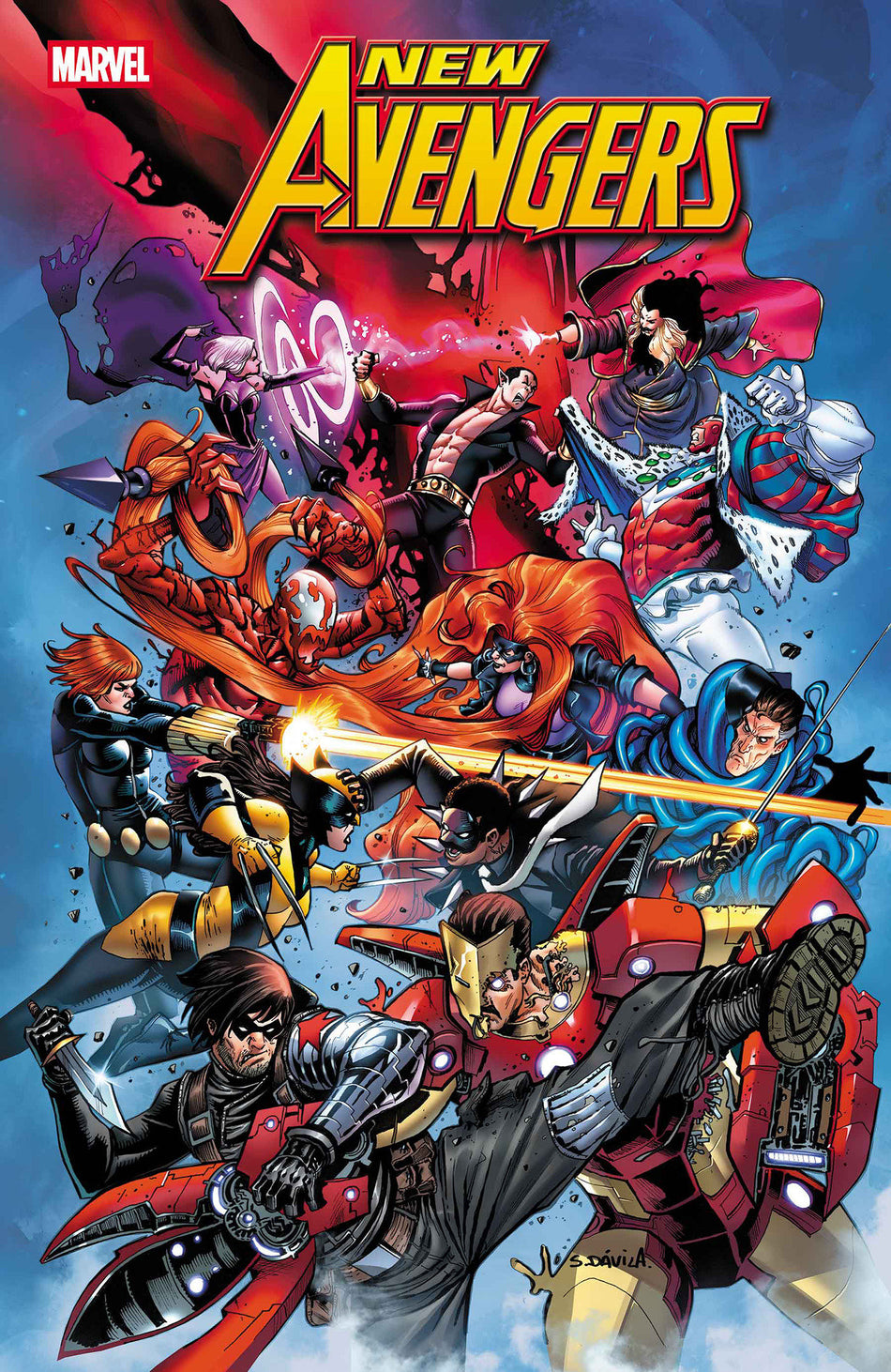 Stock Photo of  New Avengers #10 Sergio Davila Variant Marvel Comics Comics sold by Stronghold Collectibles of Acadiana Lafayette, LA