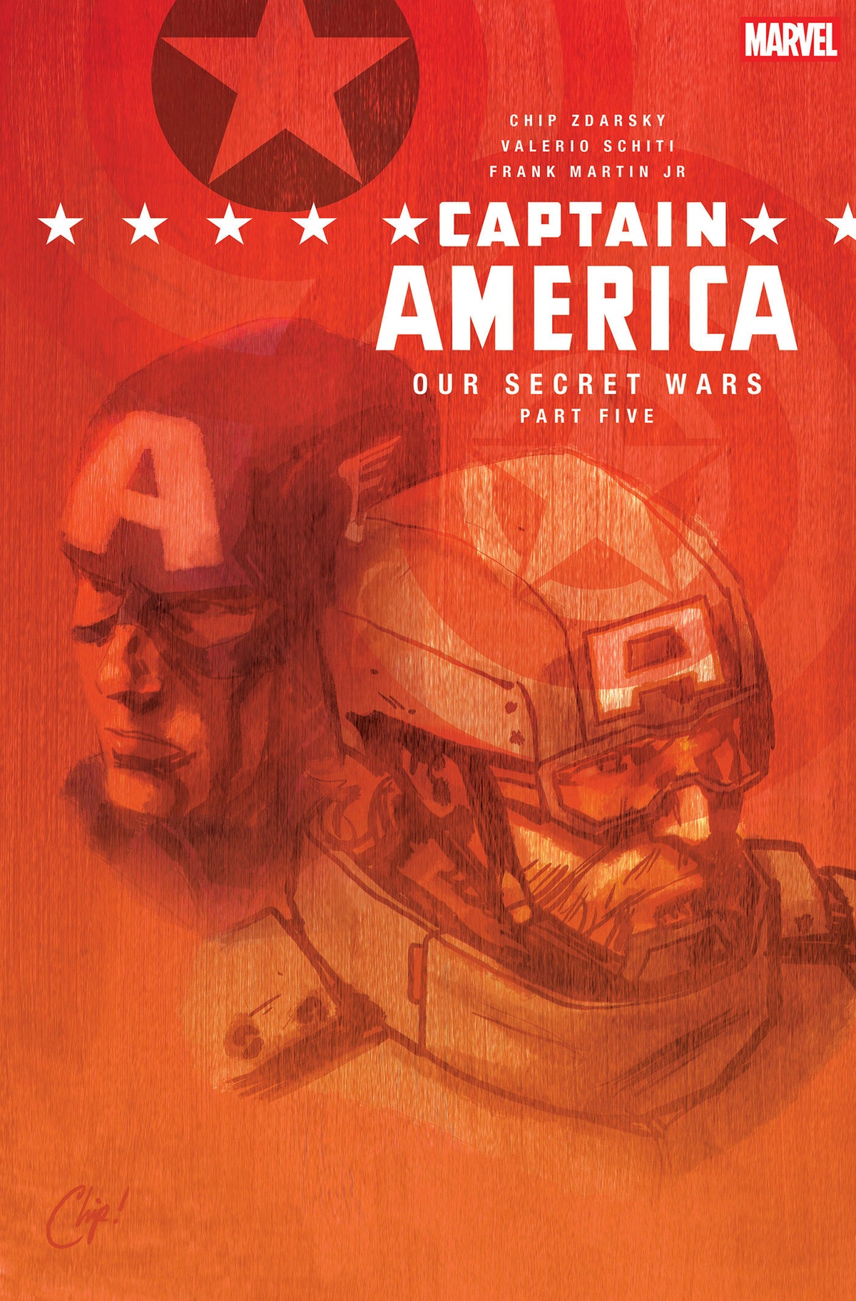 Stock Photo of  Captain America #5 Chip Zdarsky Variant Marvel Comics Comics sold by Stronghold Collectibles of Acadiana Lafayette, LA