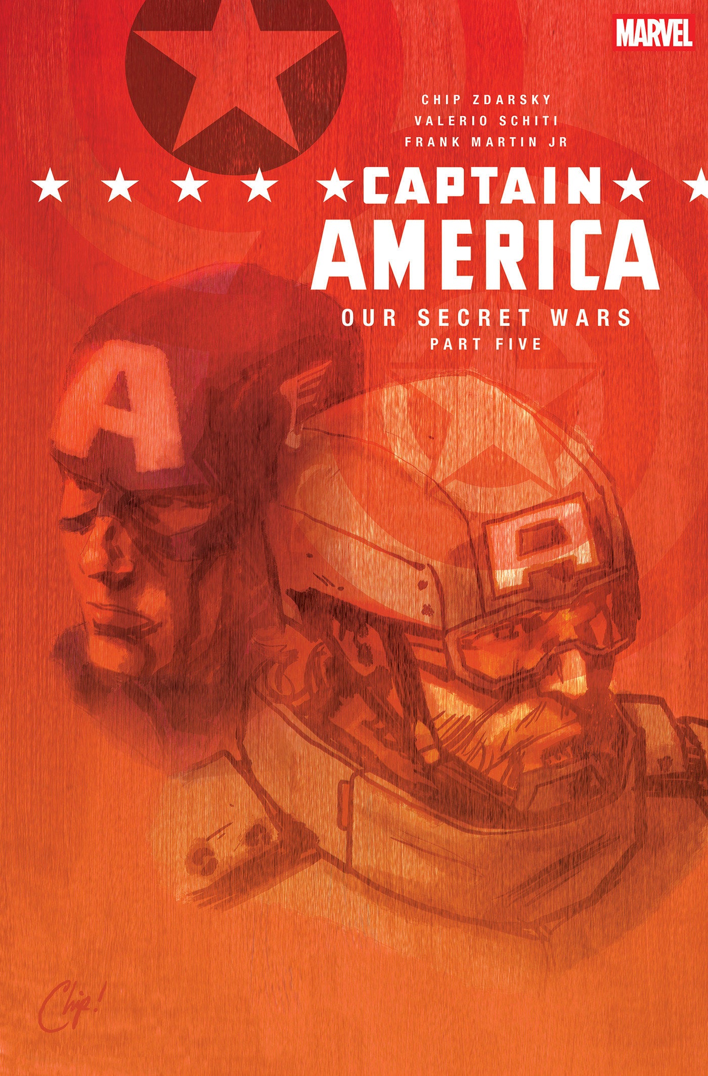 Stock Photo of  Captain America #5 Chip Zdarsky Variant Marvel Comics Comics sold by Stronghold Collectibles of Acadiana Lafayette, LA