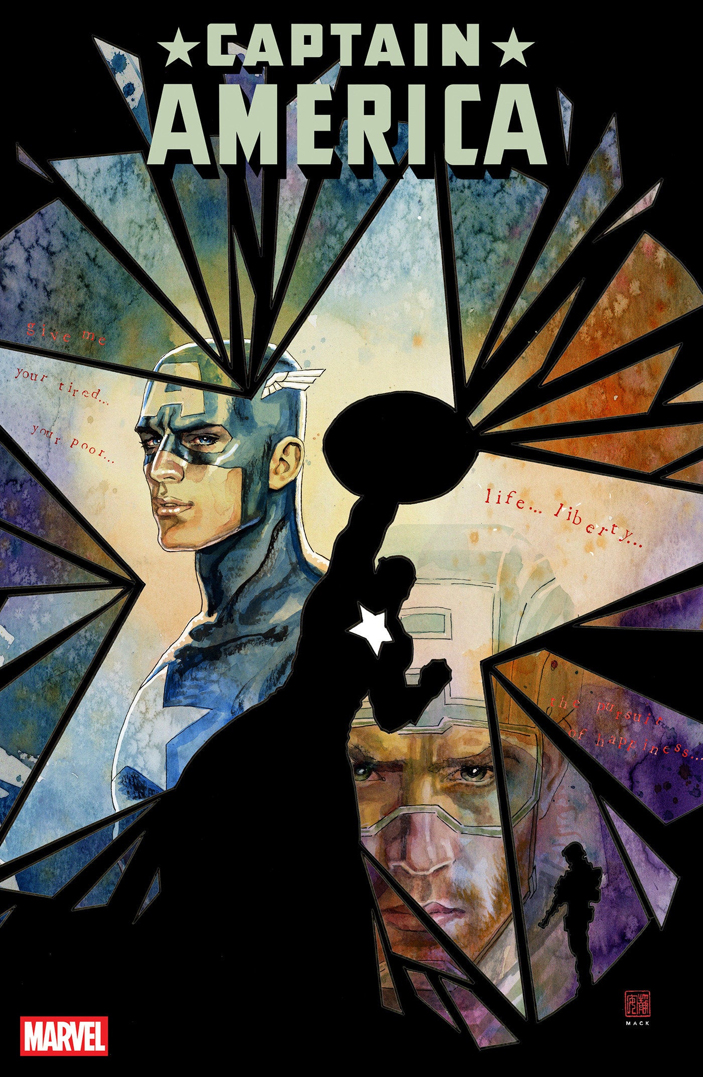 Stock Photo of  Captain America #5 David Mack Variant Marvel Comics Comics sold by Stronghold Collectibles of Acadiana Lafayette, LA