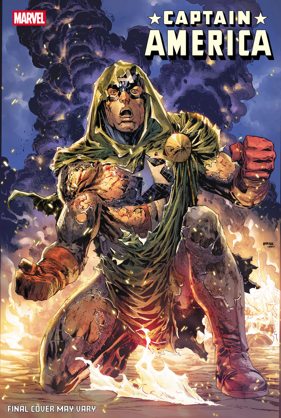 Stock Photo of  Captain America #8 Ken Lashley Doom Homage Variant Marvel Comics Comics sold by Stronghold Collectibles of Acadiana Lafayette, LA