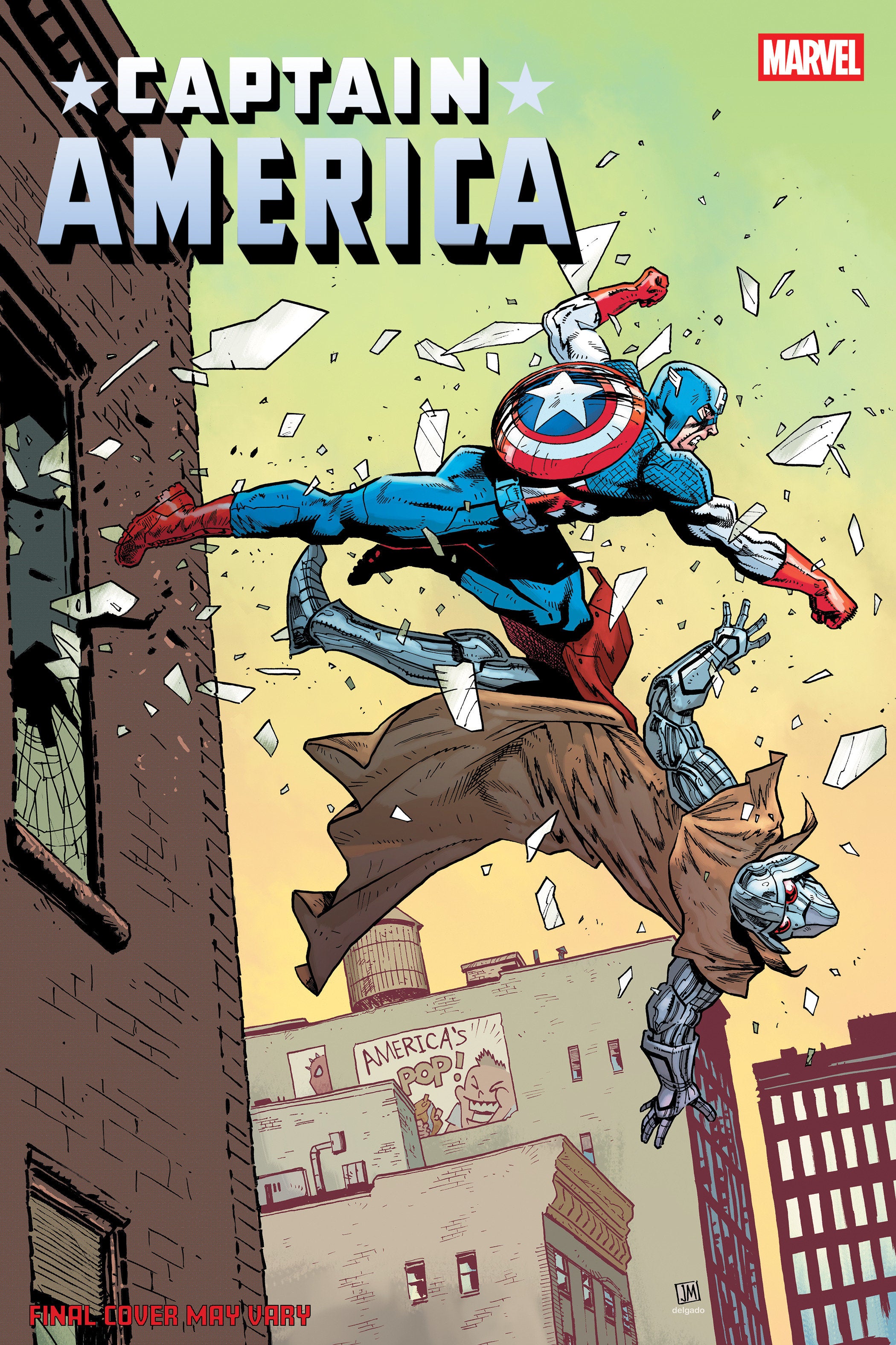 Stock Photo of  Captain America #10 Justin Mason 1:25 Variant Marvel Comics Comics sold by Stronghold Collectibles of Acadiana Lafayette, LA