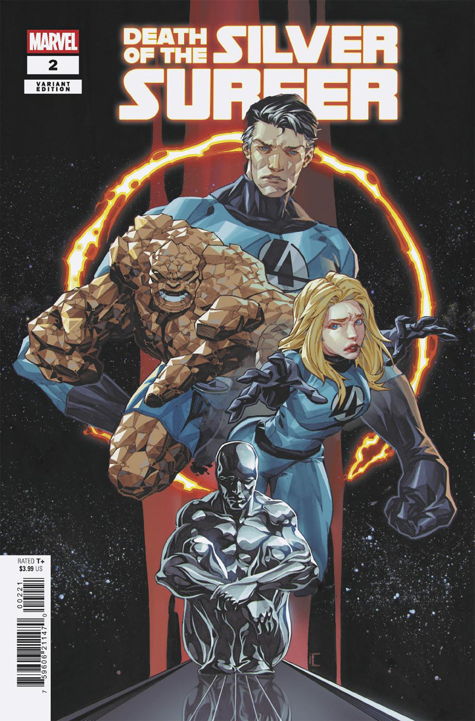 Stock Photo of Death of the Silver Surfer #2 Kael Ngu Variant Marvel Comics Comics sold by Stronghold Collectibles of Acadiana Lafayette, LA