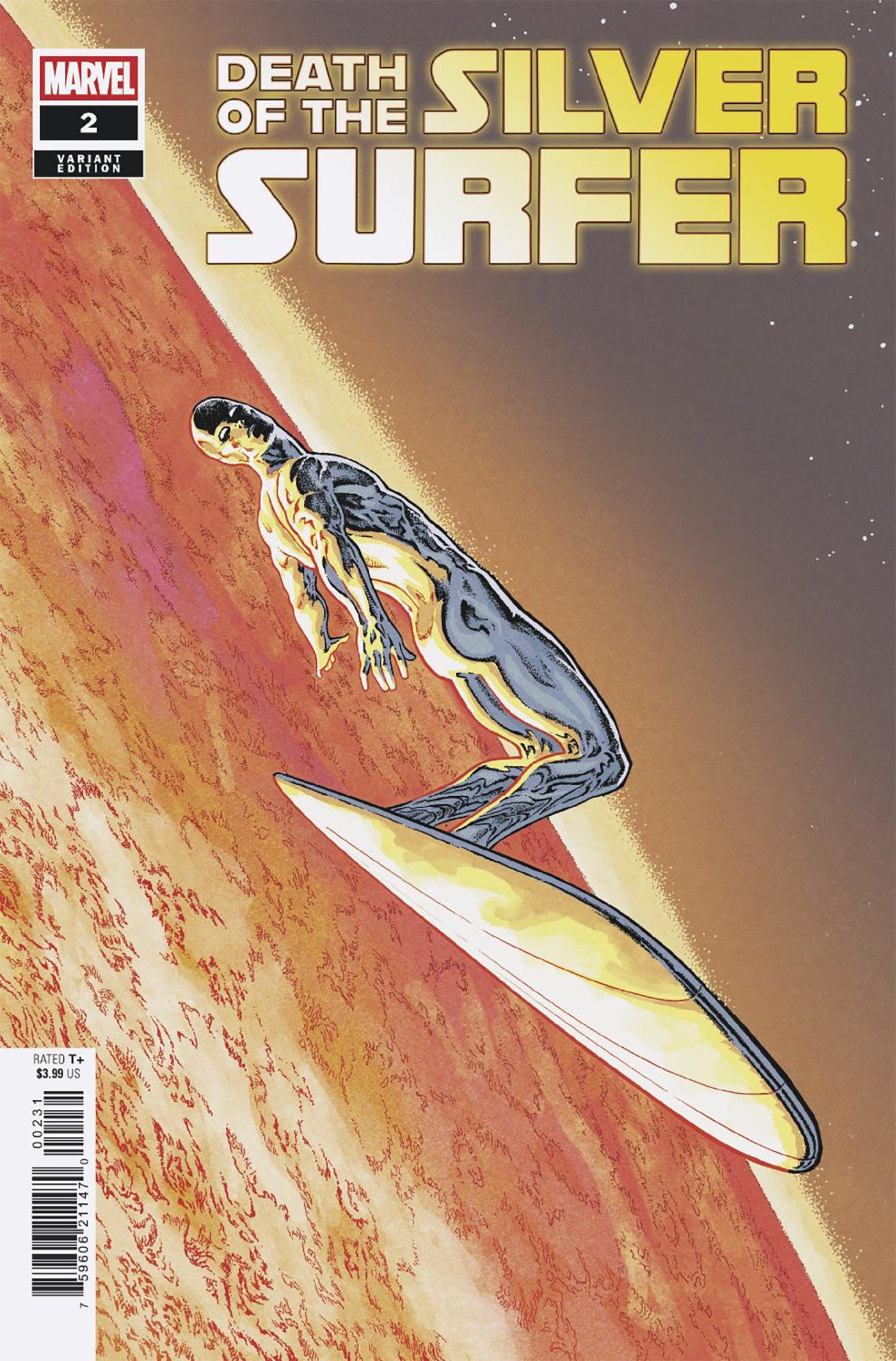 Stock Photo of Death of the Silver Surfer #2 Aaron Kuder Variant Marvel Comics Comics sold by Stronghold Collectibles of Acadiana Lafayette, LA