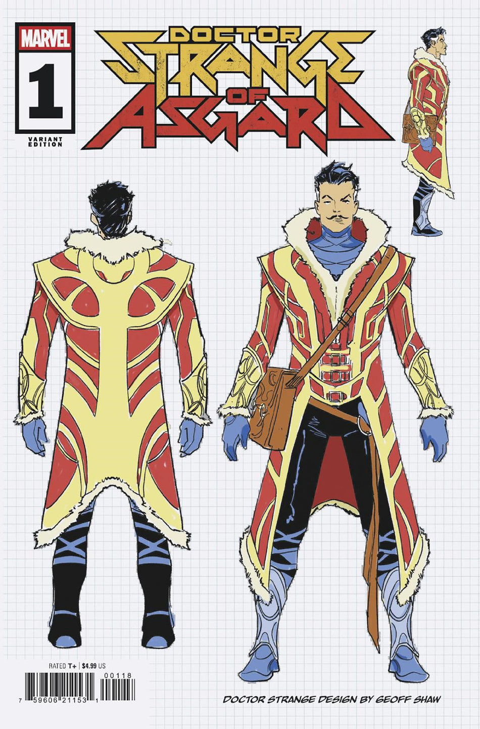 Stock Photo of Doctor Strange of Asgard #1 Geoff Shaw 1:10 Design Variant [Doom] Marvel Comics Comics sold by Stronghold Collectibles of Acadiana Lafayette, LA