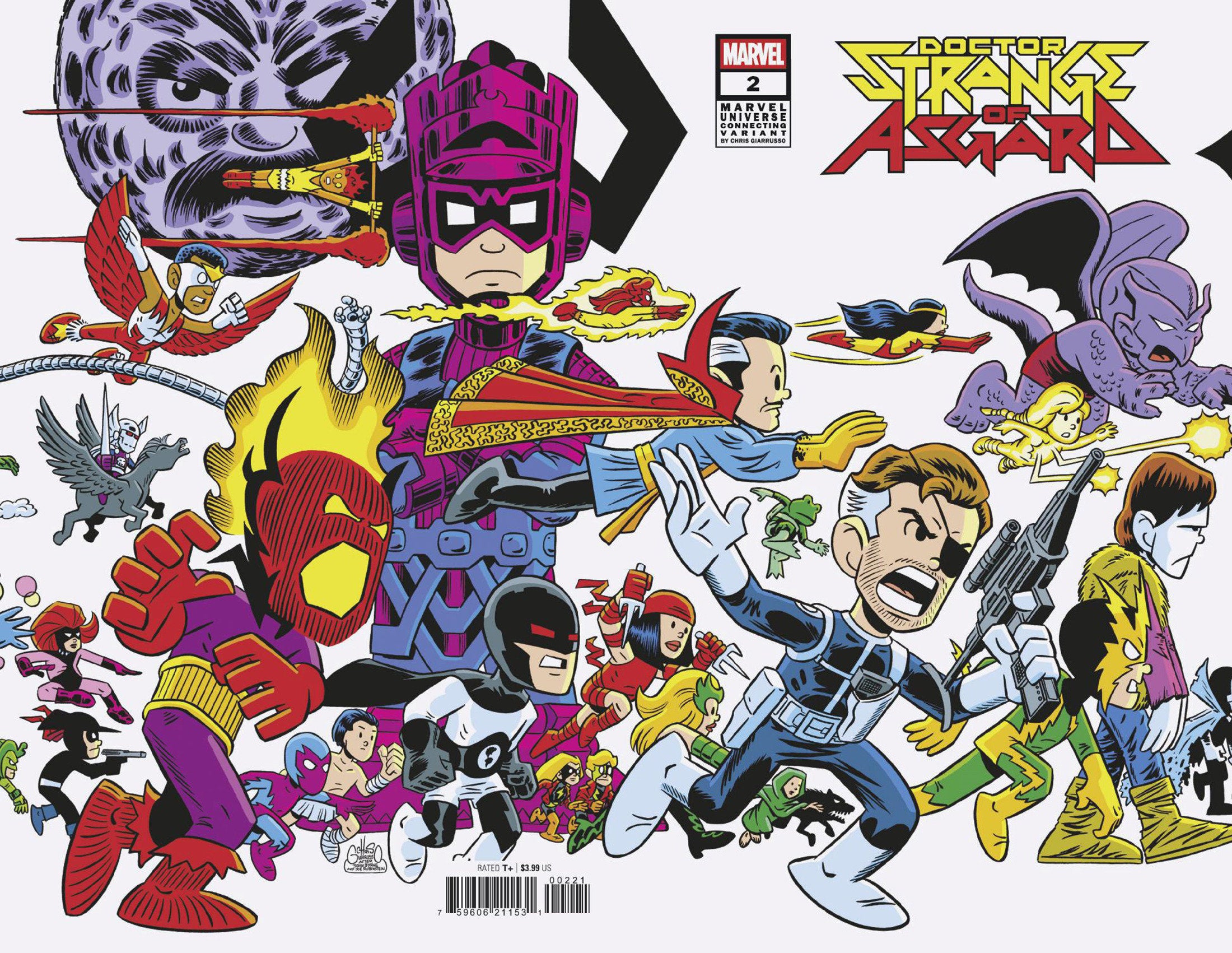 Stock Photo of Doctor Strange of Asgard #2 Chris Giarrusso Marvel Universe Connecting Wrap Variant D [Doom] Marvel Comics Comics sold by Stronghold Collectibles of Acadiana Lafayette, LA