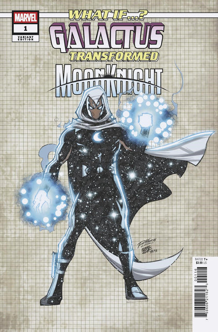 Stock Photo of What If Galactus Transformed Moon Knight #1 1:10 Variant Edition Variant Marvel Comics Comics sold by Stronghold Collectibles of Acadiana Lafayette, LA