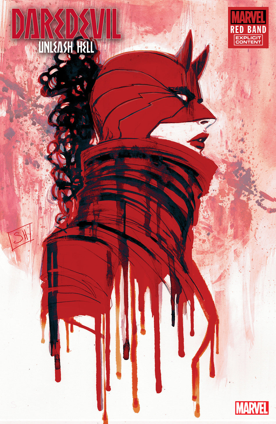 Daredevil: Unleash Hell - Red Band #1 Stephanie Hans Variant [Polybagged] PRESALE Orders due 11/25