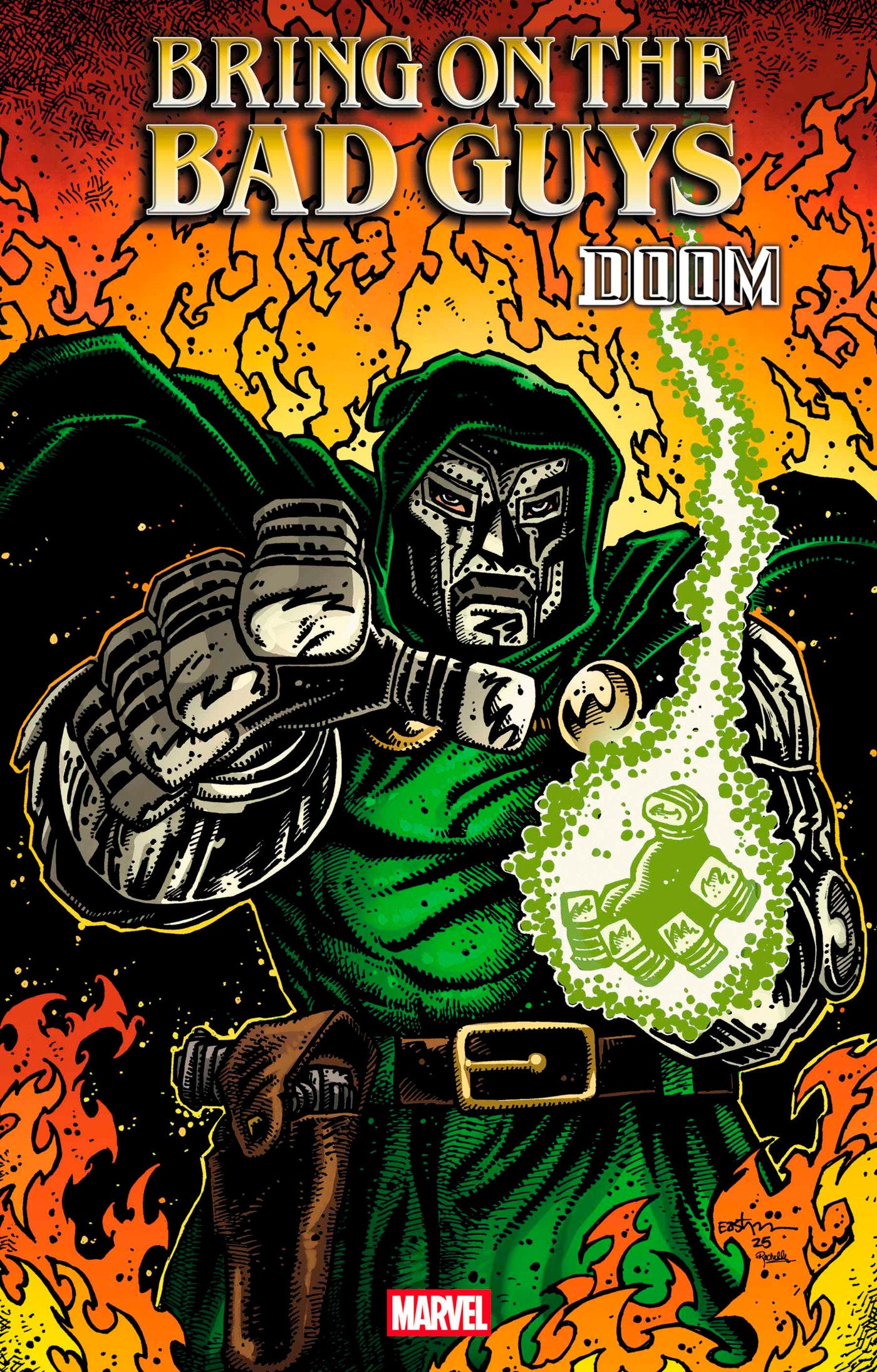Stock Photo of Bring On the Bad Guys: Doom #1 Kevin Eastman Variant Marvel Comics Comics sold by Stronghold Collectibles of Acadiana Lafayette, LA