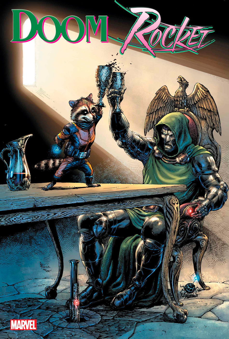 Stock Photo of Doctor Doom & Rocket Raccoon #1 Marvel Comics Comics sold by Stronghold Collectibles of Acadiana Lafayette, LA