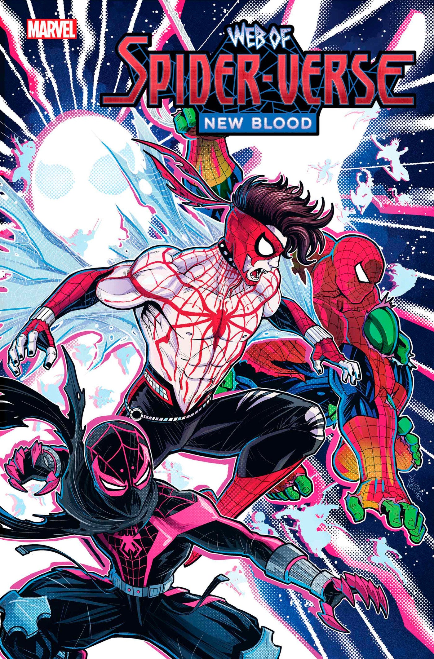 Stock Photo of Web of Spider-Verse: New Blood #1 Marvel Comics Comics sold by Stronghold Collectibles of Acadiana Lafayette, LA