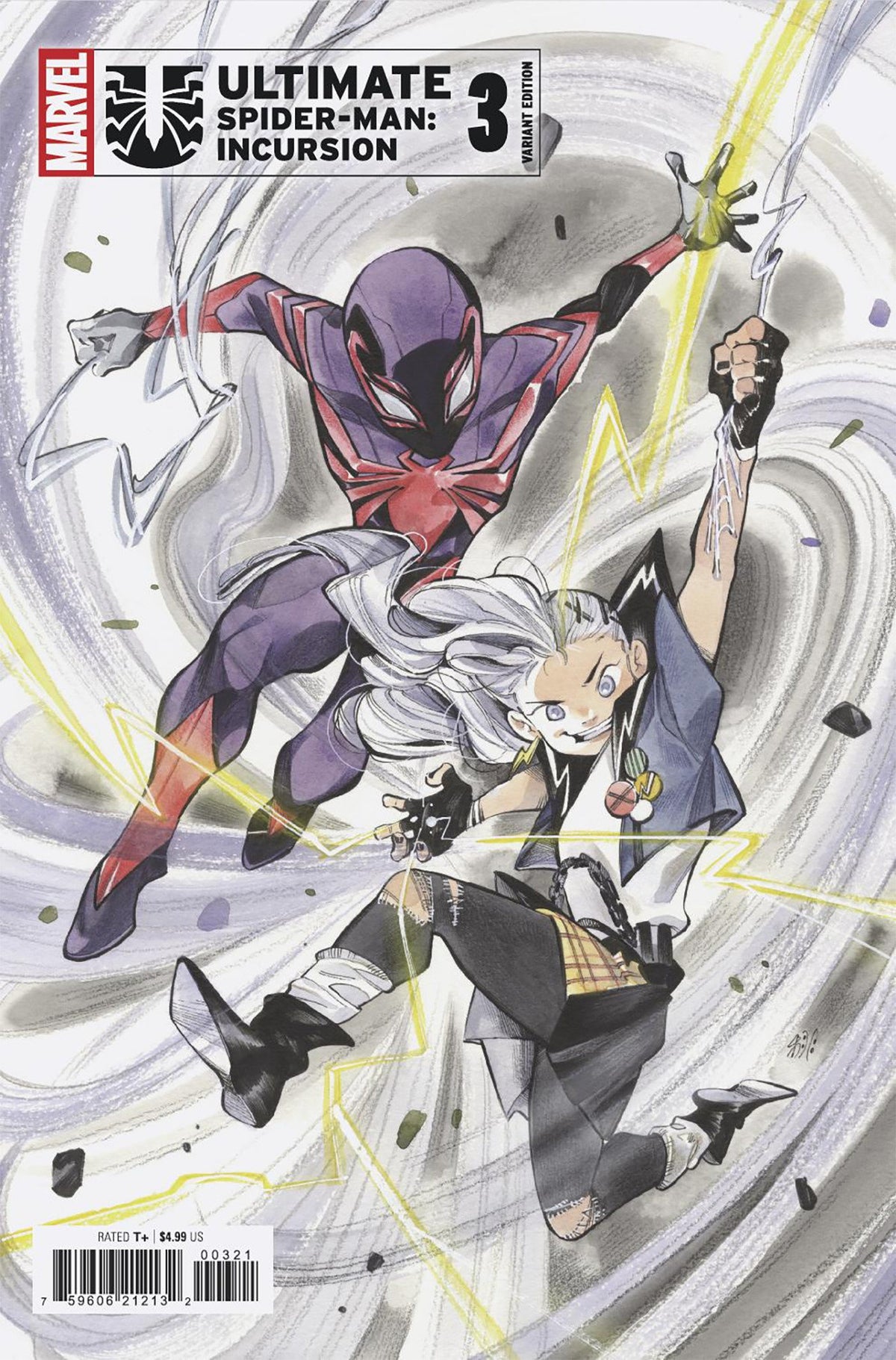 Stock Photo of Ultimate Spider-Man: Incursion #3 Peach Momoko Variant Marvel Comics Comics sold by Stronghold Collectibles of Acadiana Lafayette, LA