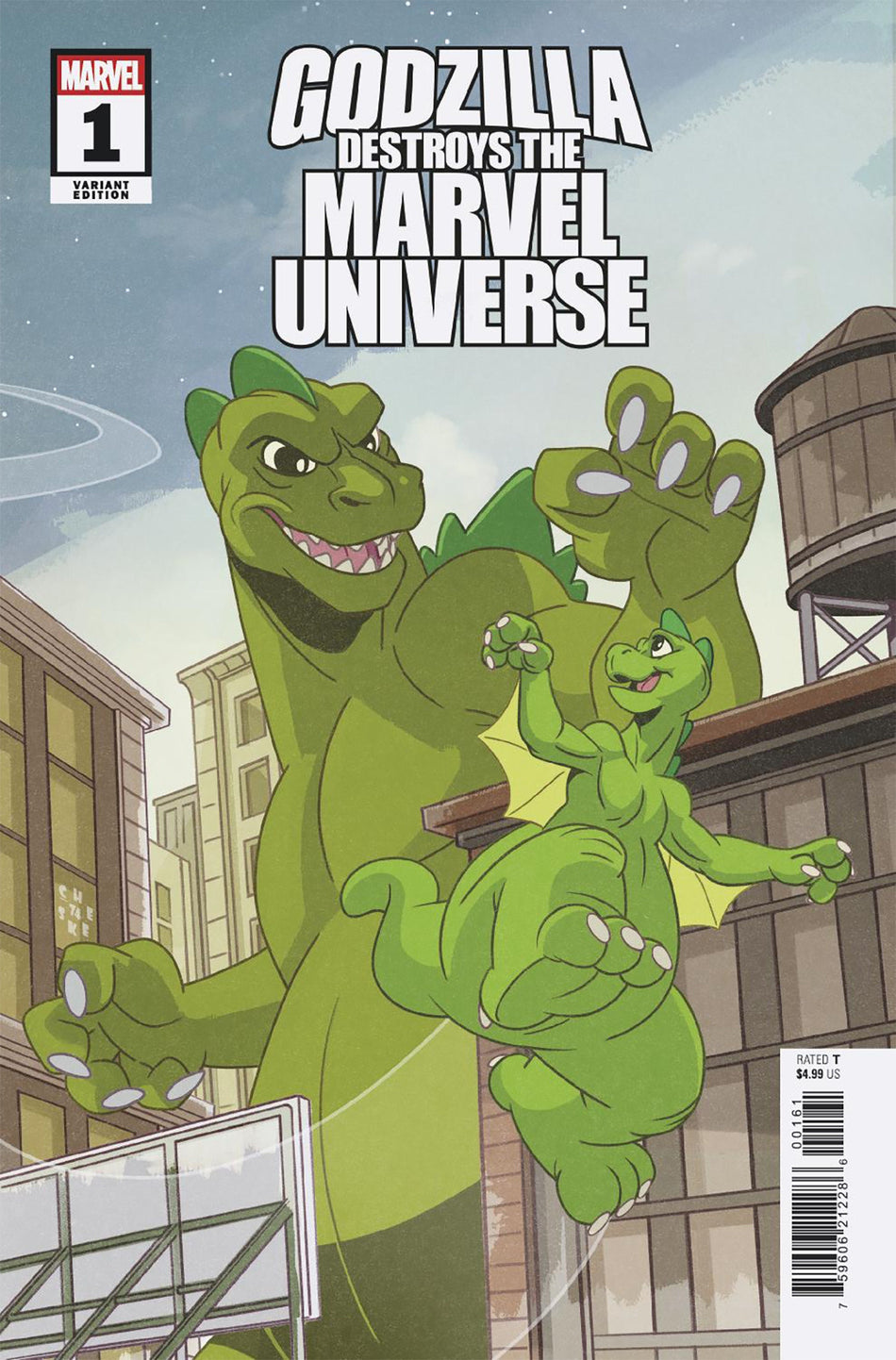 Stock Photo of Godzilla Destroys the Marvel Universe #1 Sean Galloway Animation Variant Marvel Comics Comics sold by Stronghold Collectibles of Acadiana Lafayette, LA