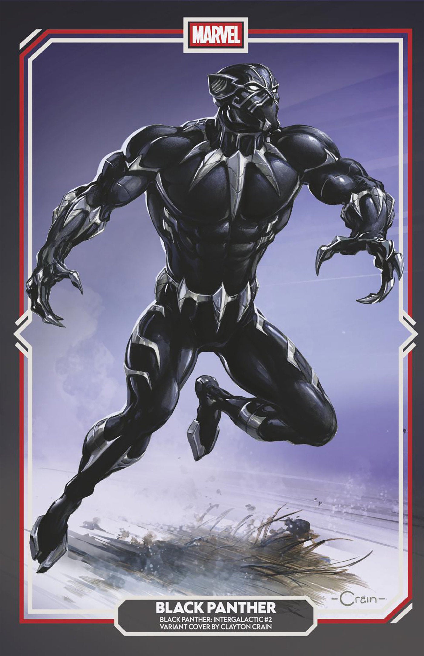 Stock Photo of  Black Panther: Intergalactic #2 Clayton Crain Variant Marvel Comics Comics sold by Stronghold Collectibles of Acadiana Lafayette, LA