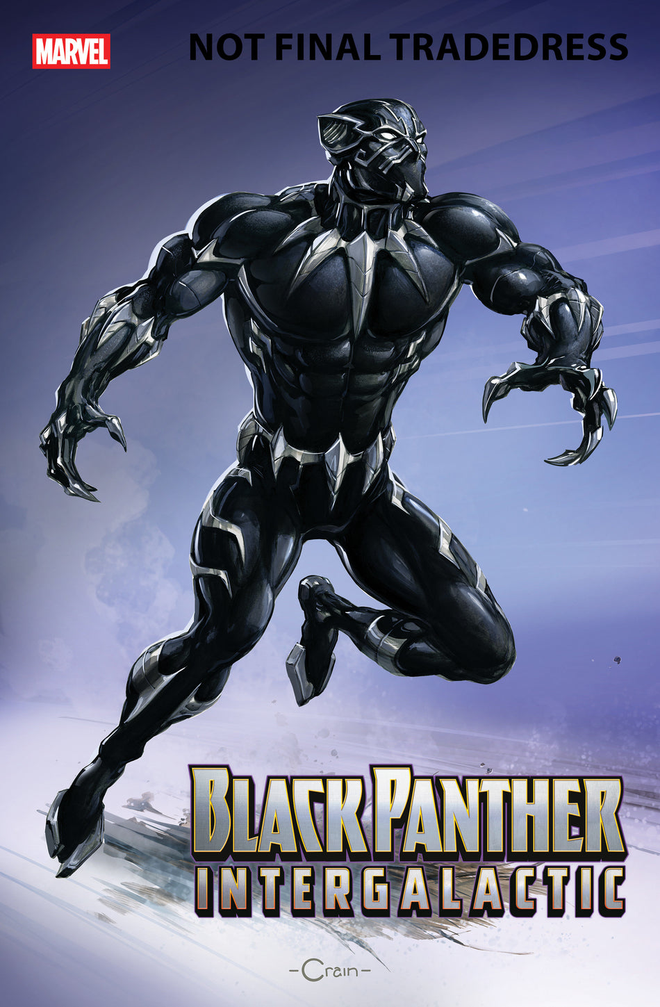 Black Panther: Intergalactic #2 Clayton Crain Variant PRESALE Orders due 12/8