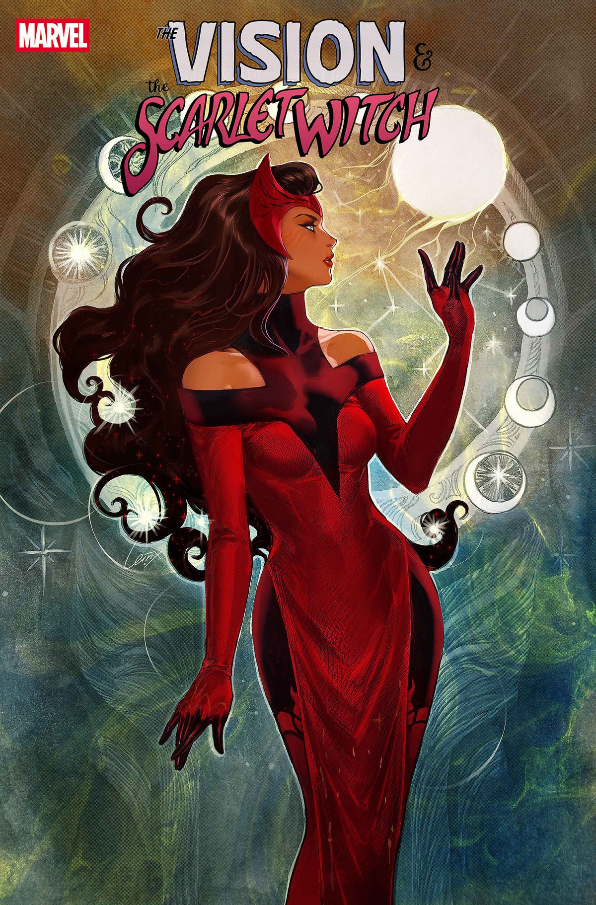 Stock Photo of Vision & the Scarlet Witch #3 Leirix Scarlet Witch Variant Marvel Comics Comics sold by Stronghold Collectibles of Acadiana Lafayette, LA