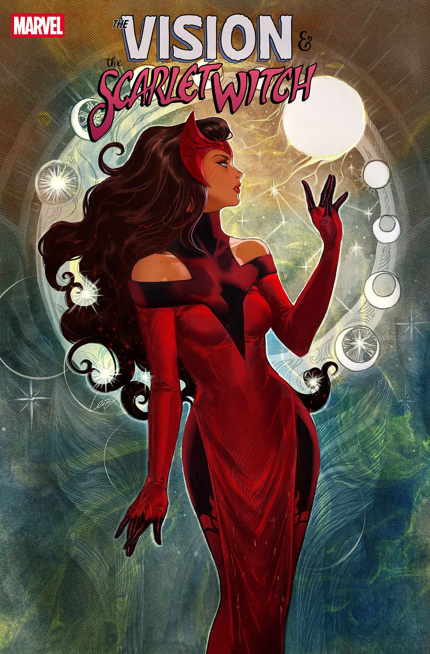 Stock Photo of Vision & the Scarlet Witch #3 Leirix Scarlet Witch Variant Marvel Comics Comics sold by Stronghold Collectibles of Acadiana Lafayette, LA