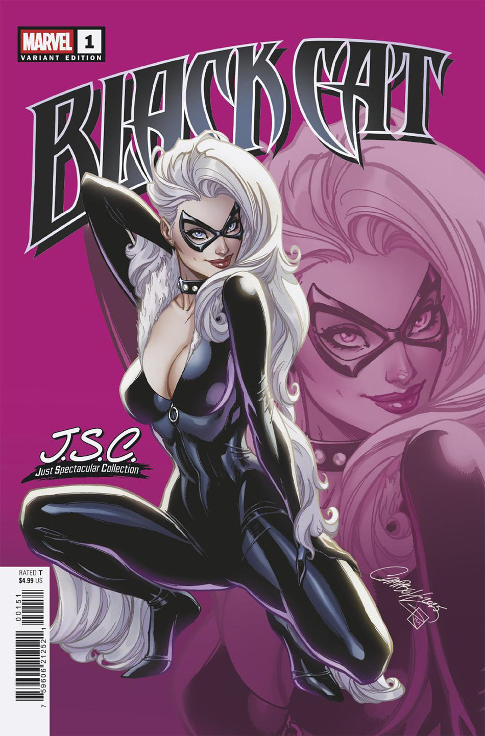 Stock Photo of Black Cat #1 J. Scott Campbell Just Spectacular Collection Variant Marvel Comics Comics sold by Stronghold Collectibles of Acadiana Lafayette, LA