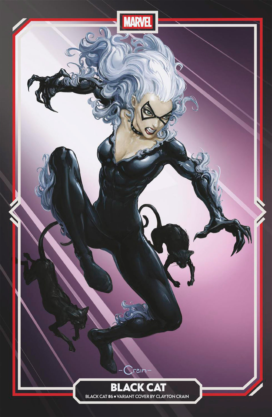 Stock Photo of  Black Cat #6 Clayton Crain Variant Marvel Comics Comics sold by Stronghold Collectibles of Acadiana Lafayette, LA
