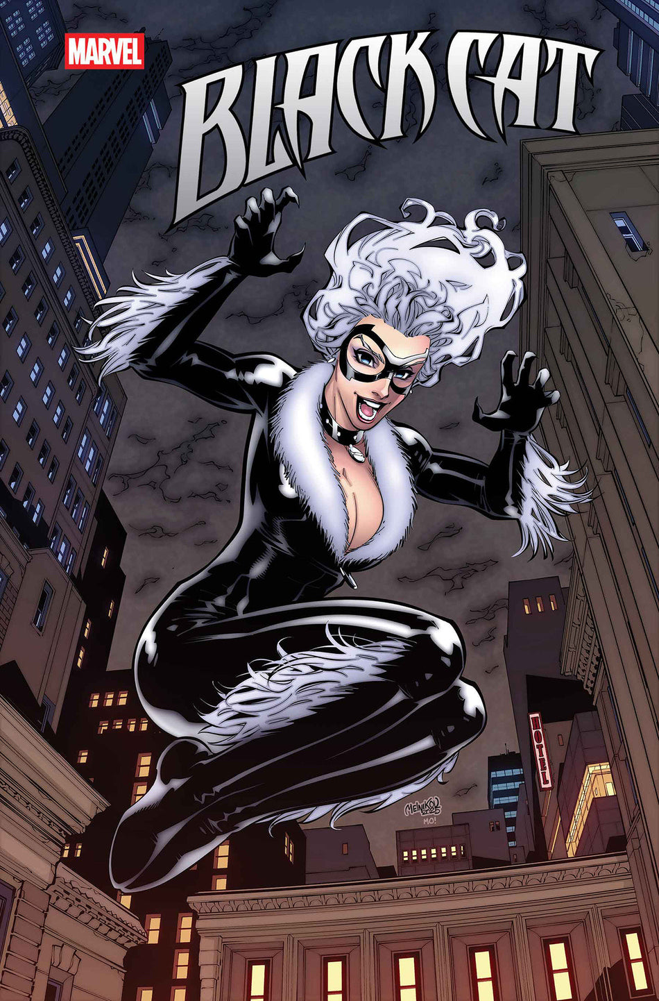 Stock Photo of  Black Cat #7 Gleb Melnikov Variant Marvel Comics Comics sold by Stronghold Collectibles of Acadiana Lafayette, LA