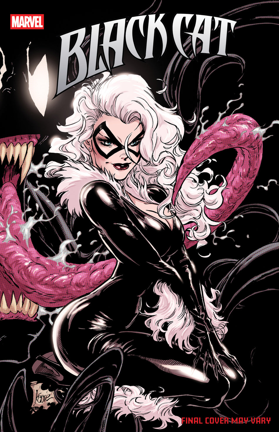 Stock Photo of  Black Cat #8 Kaare Andrews 2 Part Connecting Variant Marvel Comics Comics sold by Stronghold Collectibles of Acadiana Lafayette, LA