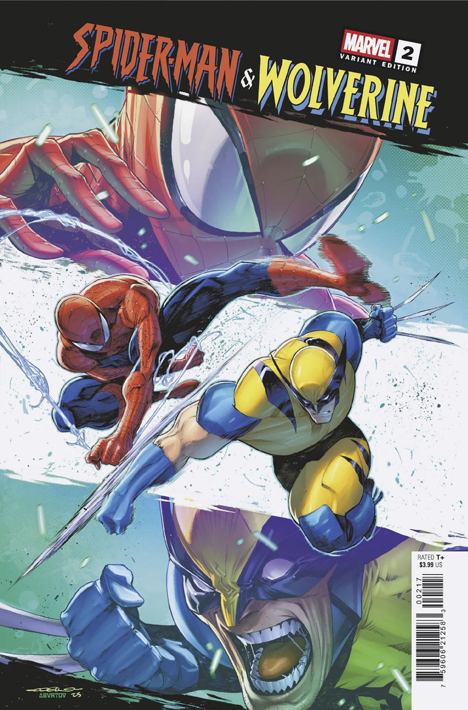 Stock Photo of Spider-Man & Wolverine #2 Iban Coello 1:25 Variant Marvel Comics Comics sold by Stronghold Collectibles of Acadiana Lafayette, LA